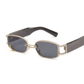 Stylish Alloy Frame Rectangle Sunglasses for Women