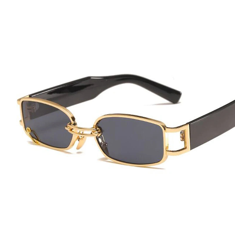 Stylish Alloy Frame Rectangle Sunglasses for Women