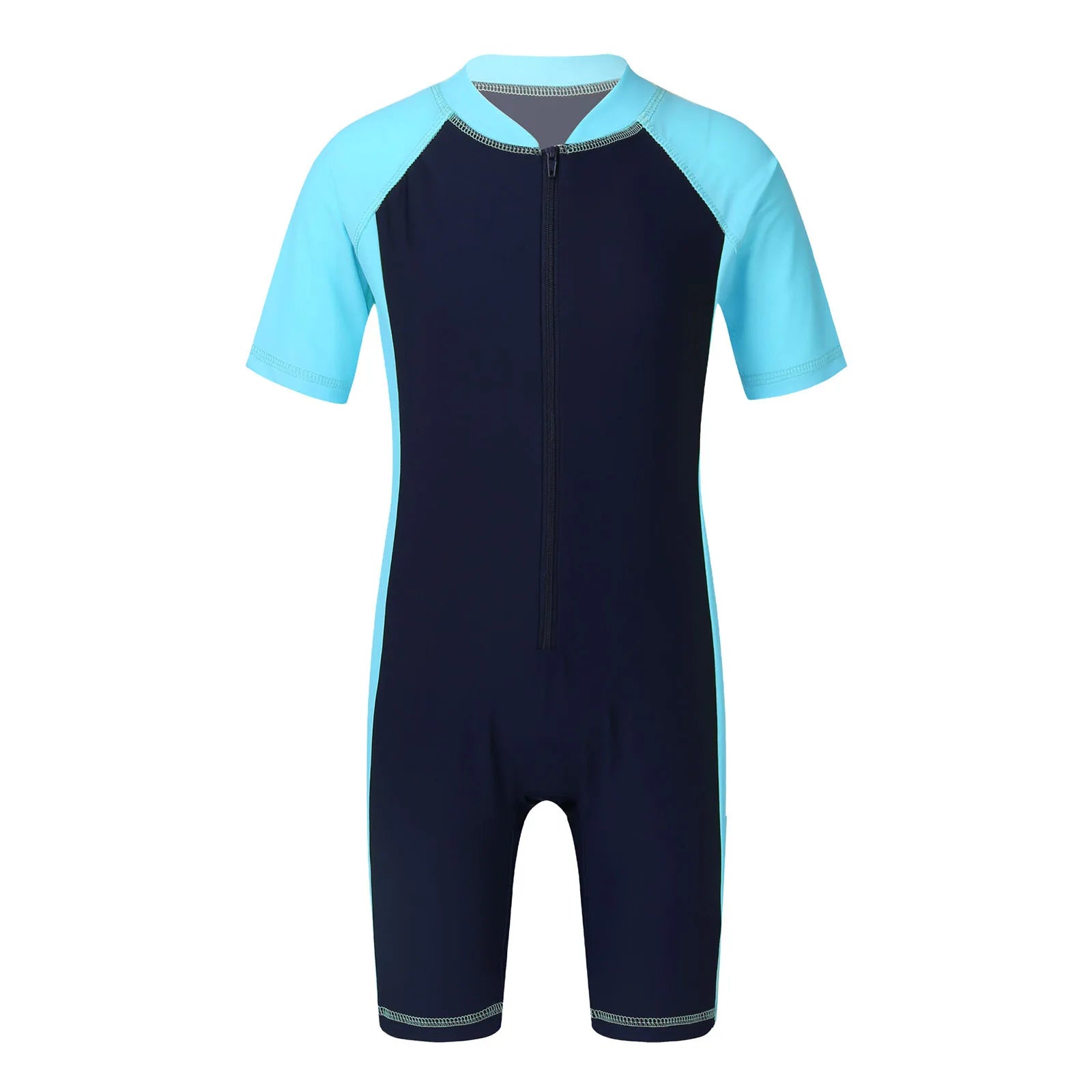 Unisex Kids Short Sleeve Surfing Wetsuit for Ages 7-12