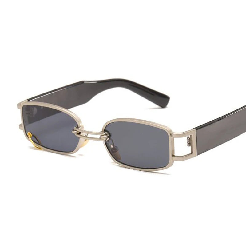 Stylish Alloy Frame Rectangle Sunglasses for Women
