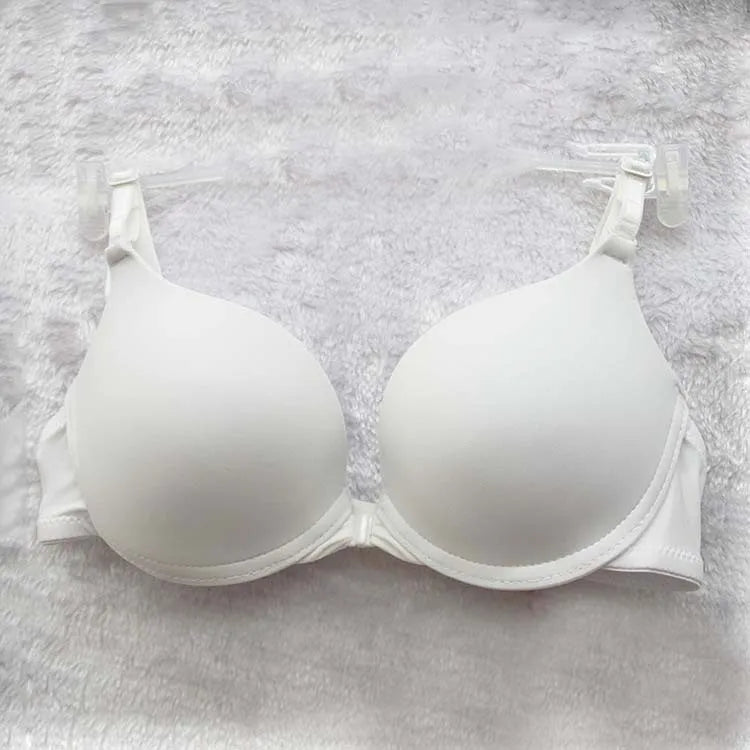 Push Up Bra for Women with Front Closure and Adjustable Straps