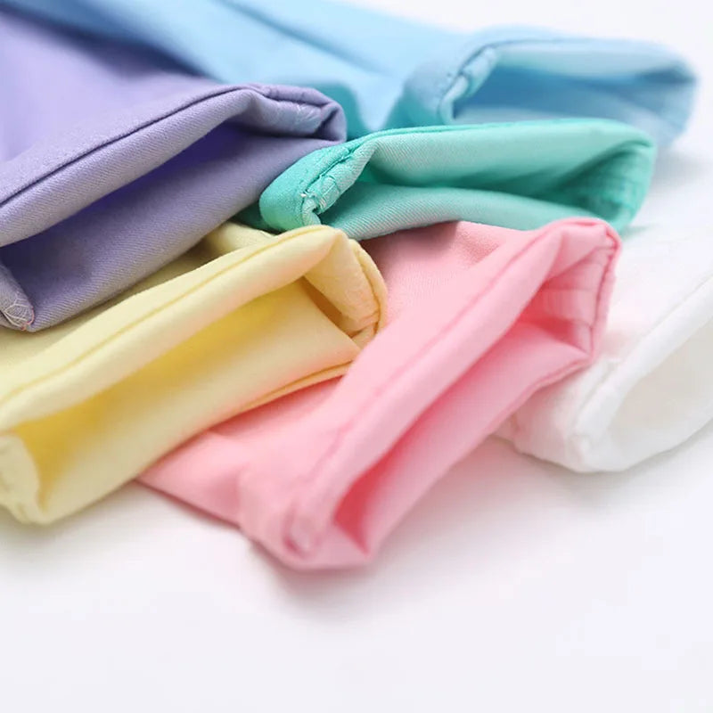 Girls Pencil Pants in Candy Colors for Spring and Summer