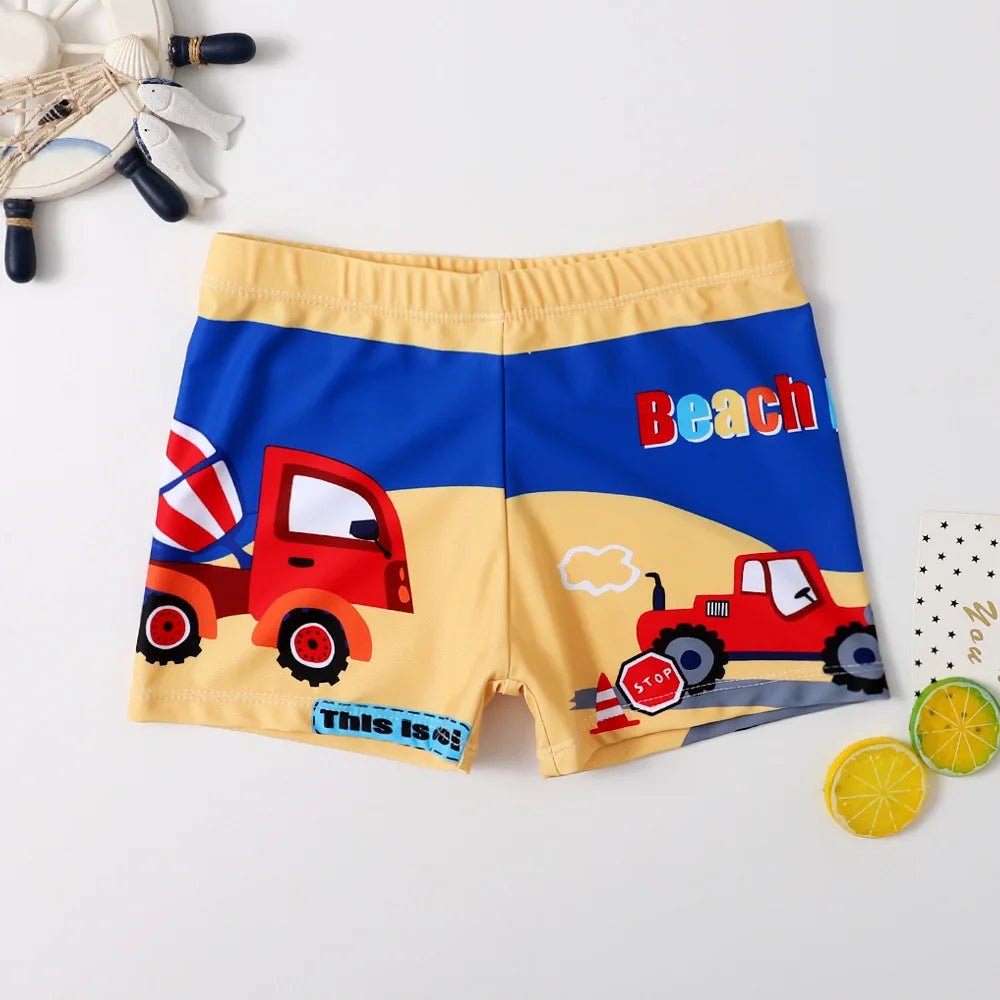 Boys Shark Swim Trunks 2-9Y Polyamide Beachwear 1050