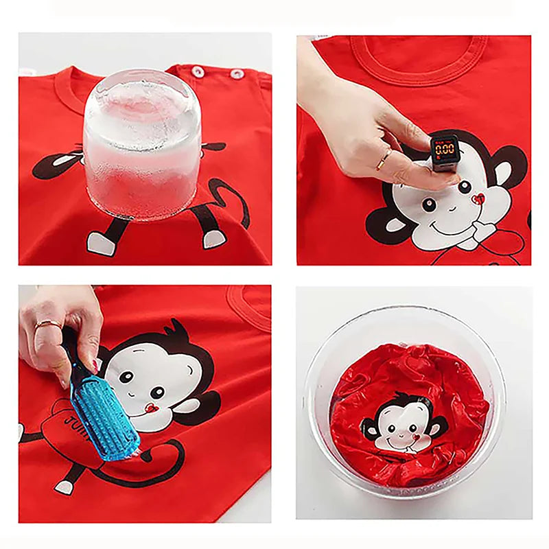 Unisex Cotton Cartoon T-Shirt and Shorts Set for Kids