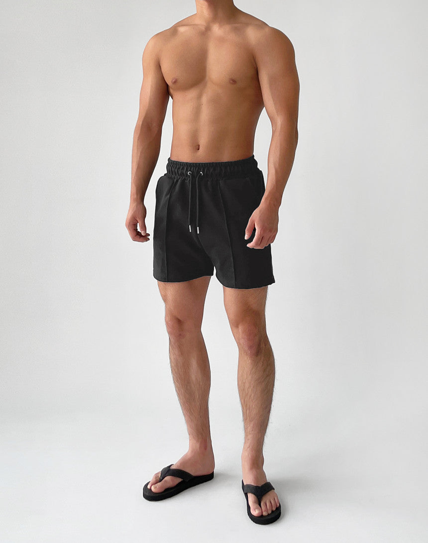 Men's Shorts Fitness Korean Sports Casual Cotton Shorts Fashion Exercise Breathable All-match Stretch Hip-hop Pants