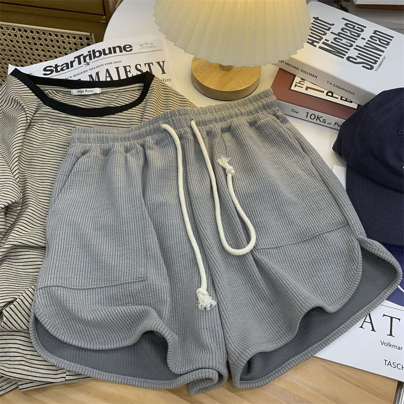 Cross-Border Versatile Yoga Sports Casual Shorts for Women, Summer Loose Cotton Breathable Thin Hot Pants, Three-Quarter Length