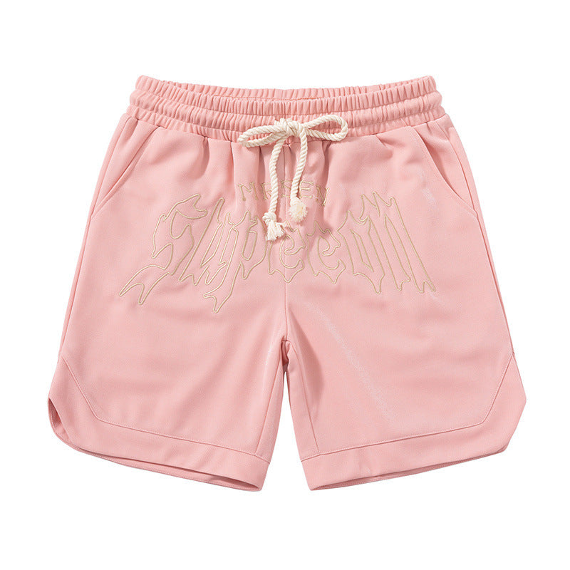 2026 Summer American High Street Shorts for Men and Women, Trendy Loose Hip-Hop Basketball Shorts, Trendy Brand Sports Casual Pants