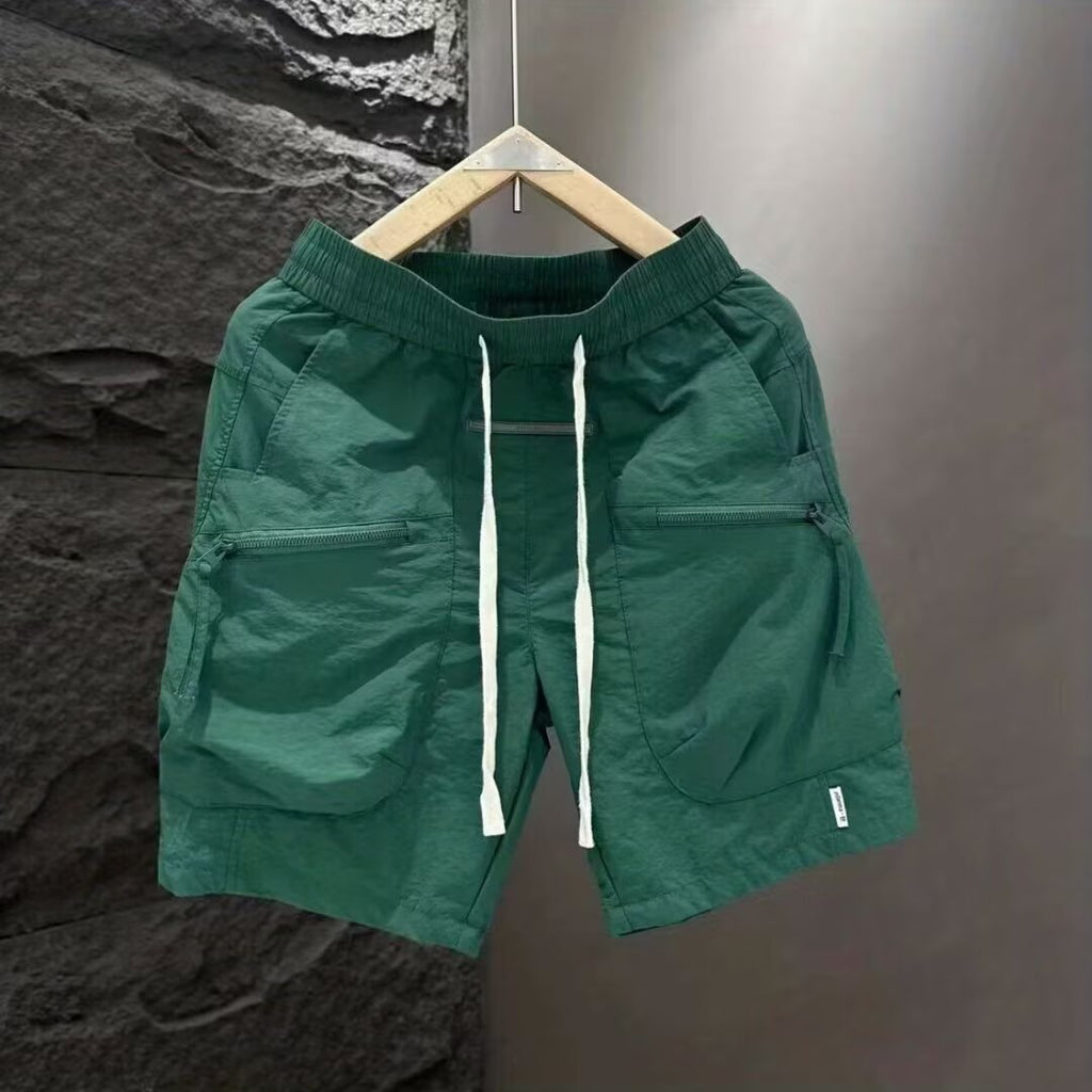 2025 Summer New Versatile Trendy Fashion Casual Lazy Style Mature Sports Workwear Shorts for Men