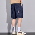 Summer New Arrival Loose Denim Shorts Men's All-Match Stykin' Waist Trendy Casual Workwear Sports Pants for Boys