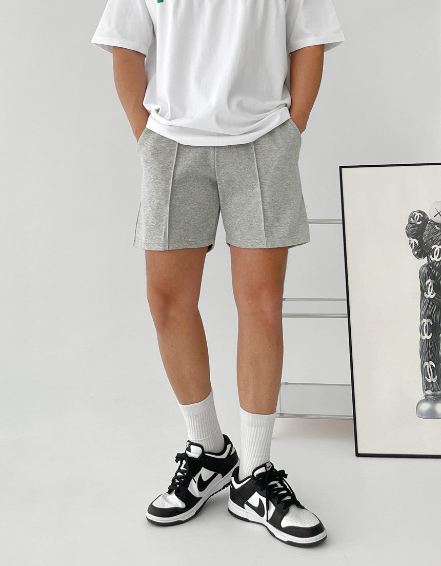 Men's Shorts Fitness Korean Sports Casual Cotton Shorts Fashion Exercise Breathable All-match Stretch Hip-hop Pants