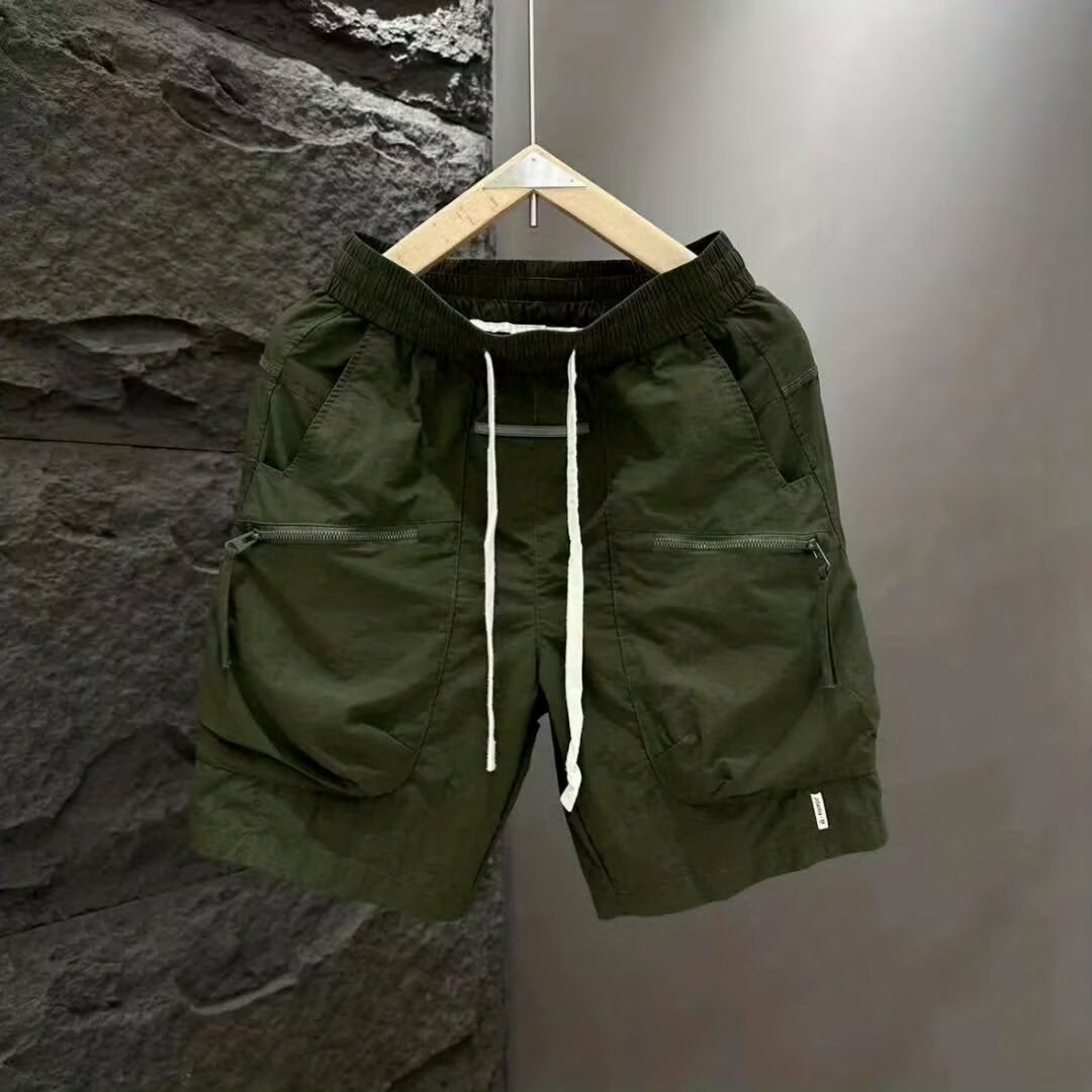 2025 Summer New Versatile Trendy Fashion Casual Lazy Style Mature Sports Workwear Shorts for Men