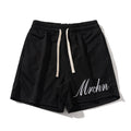 Carefully Selected New Quarter Pants, Summer American Simple Embroidered Letters Casual Sports Pants, No More Than Knee-Length Shorts Training Pants