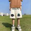 National fashion ins high street summer loose Korean style versatile shorts men's and women's niche sports casual couple's cropped pants
