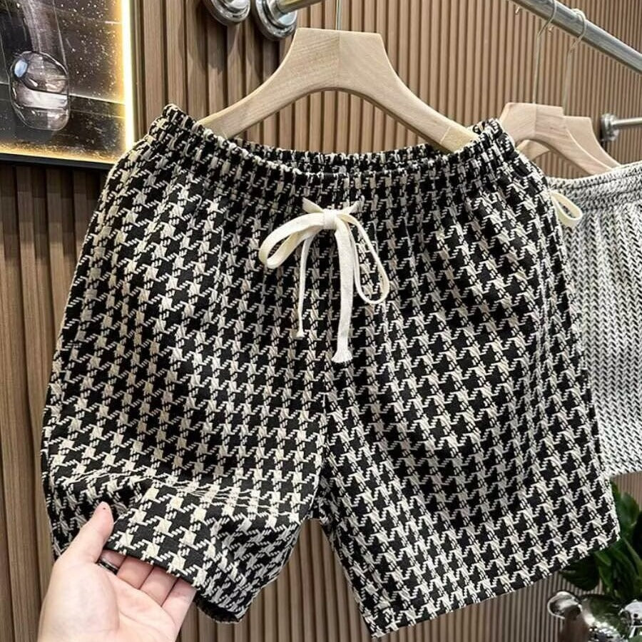 2025 Summer Men's Thin Fashion Casual Sports Shorts Trendy Full Print Beach Floral Versatile Shorts