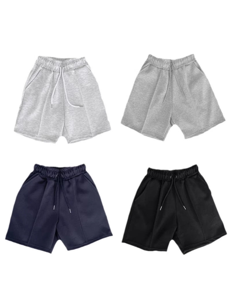 Men's Shorts Fitness Korean Sports Casual Cotton Shorts Fashion Exercise Breathable All-match Stretch Hip-hop Pants