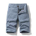 Summer Men's Work Shorts, Comfortable Stretchy Knee-Length Shorts, Cross-Border Exclusive for Amazon 66051, Casual and Versatile