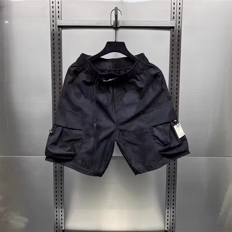 Summer New American-Style Men's Shorts Trendy Brand Thin Design Niche Loose Plus-Size Sports Casual Five-Point Pants
