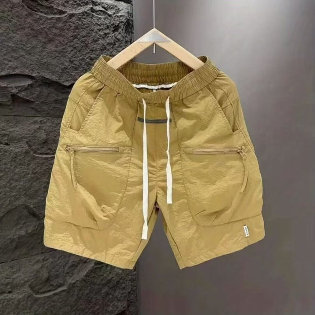 2025 Summer New Versatile Trendy Fashion Casual Lazy Style Mature Sports Workwear Shorts for Men
