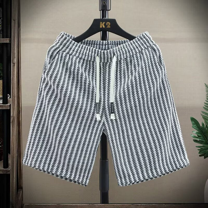 2025 Summer Men's Thin Fashion Casual Sports Shorts Trendy Full Print Beach Floral Versatile Shorts