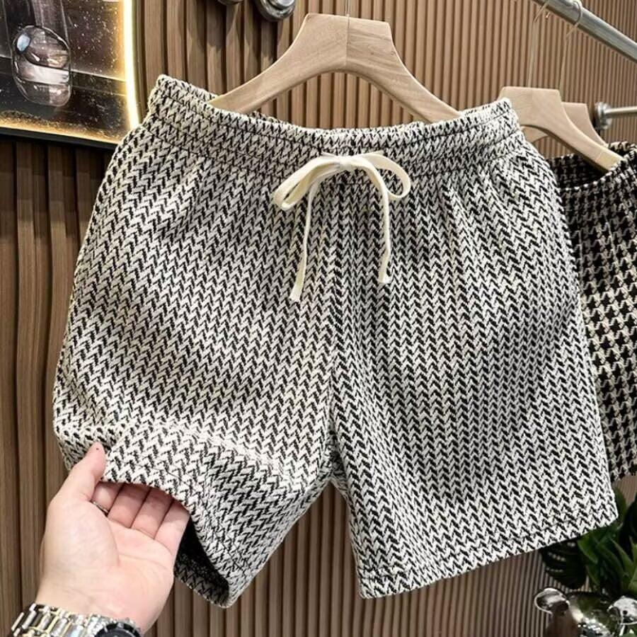 2025 Summer Men's Thin Fashion Casual Sports Shorts Trendy Full Print Beach Floral Versatile Shorts