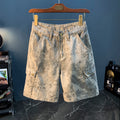 2024 Summer New Arrival Denim Shorts Men's Loose Overalls Pants Camouflage Casual Men's Medium Pants