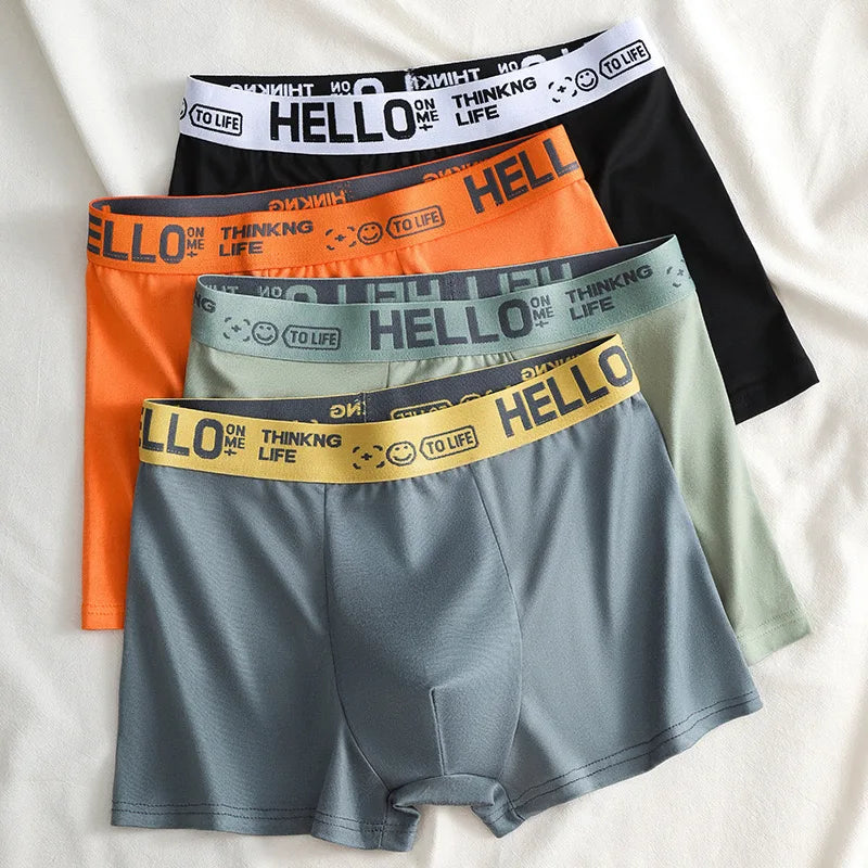 Men's Breathable Polyester Sports Briefs in Large Size