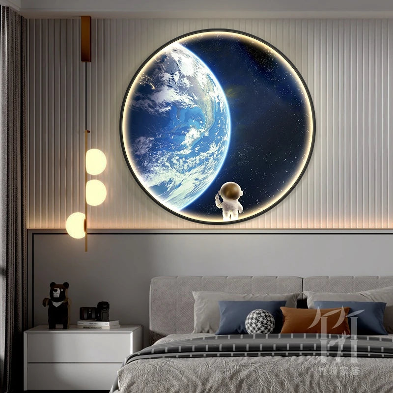 Modern Crystal Wall Lamp for Bedroom and Dining Room