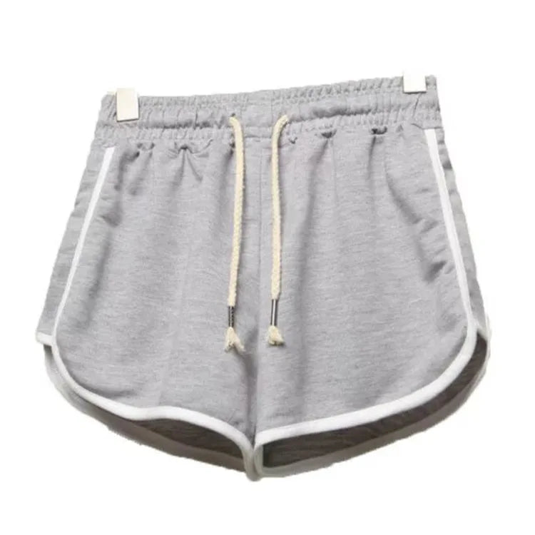 Breathable Polyester Yoga Shorts for Summer Workouts