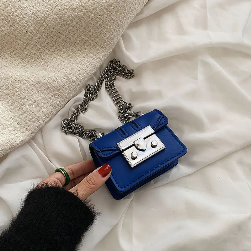 2024 Trend Women Mini Crossbody Chain Purse Handbag