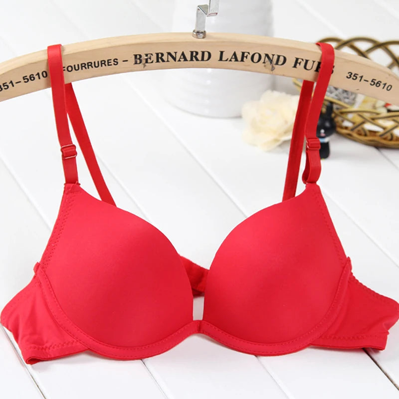 Breathable Cotton Bra for Women with Underwire Support