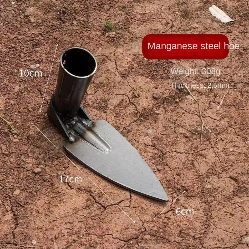 Manganese Steel Garden Hoe for Outdoor Farming and Weeding