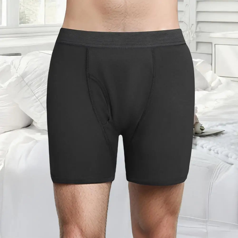 Leak-Proof Men's Boxer Briefs for Elderly Patients