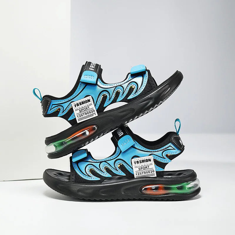 YUYIN Kids Gladiator Sandals for Boys and Girls 7-13 Years