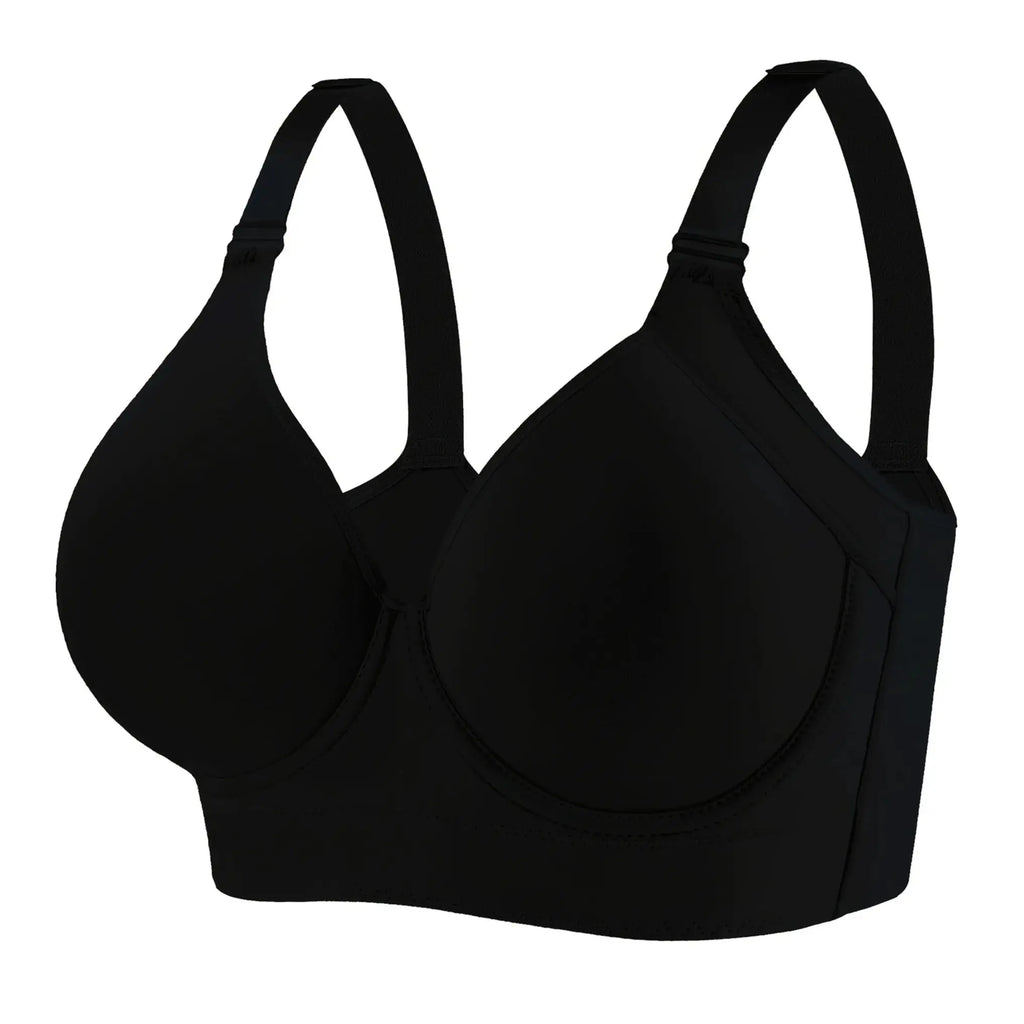 European size of underwear  with steel rims, gathered together to prevent sagging, sporty and beautiful back, deep V-bra
