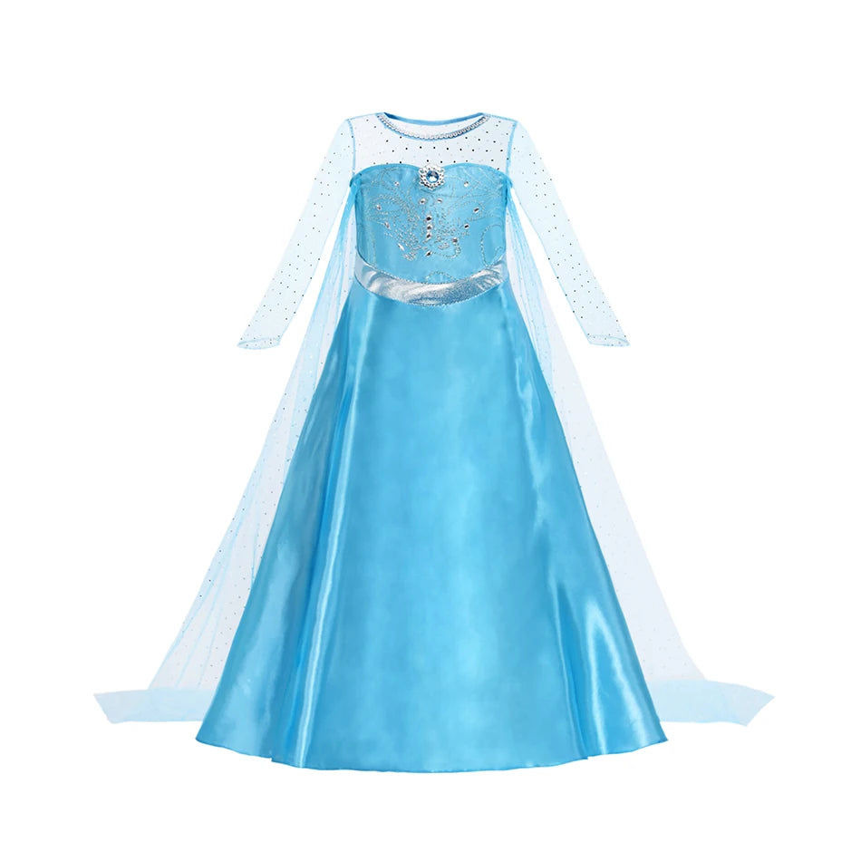 Girls Rapunzel Princess Costume for Kids Birthday Parties
