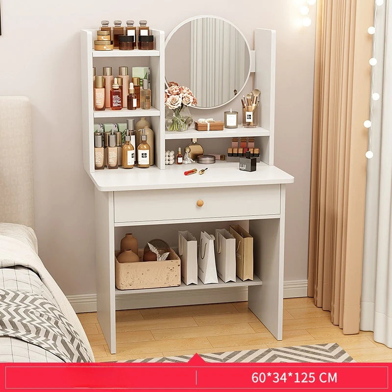 Modern Minimalist Dresser with Mirror for Small Spaces