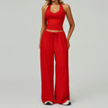 BIANHUI Women's Quick-Dry Yoga Set with Beauty Back Strap