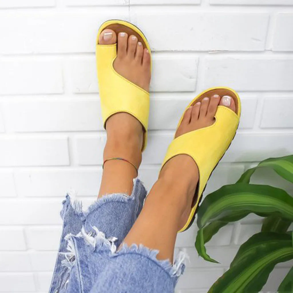 YBQJOO Women's Comfy Platform Sandals in ROME Style
