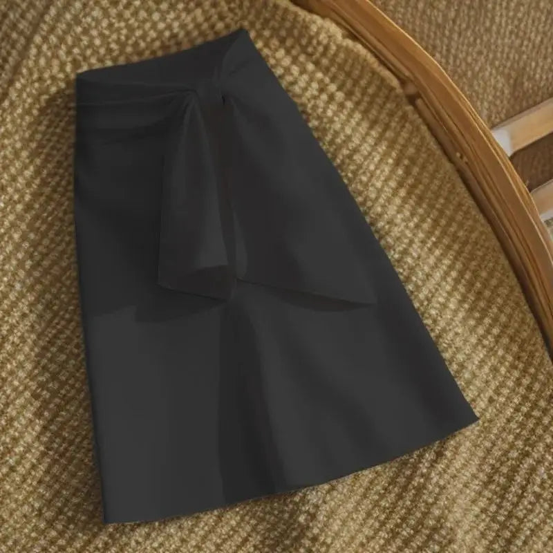 Mini Black Pleated Skirt for Women in Comfortable Polyester