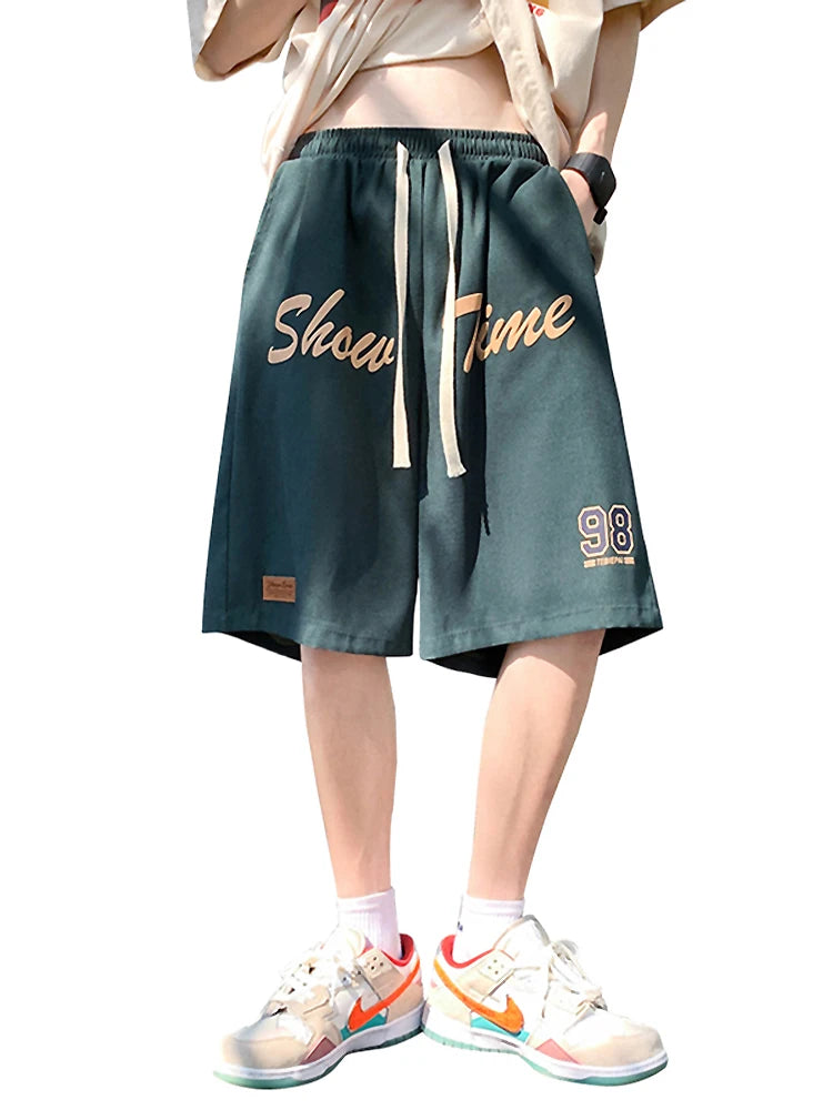 Men's Loose Fit Sporty Shorts for Summer Casual Wear