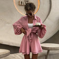 SITMCF Casual Loose Women's Summer Short Set