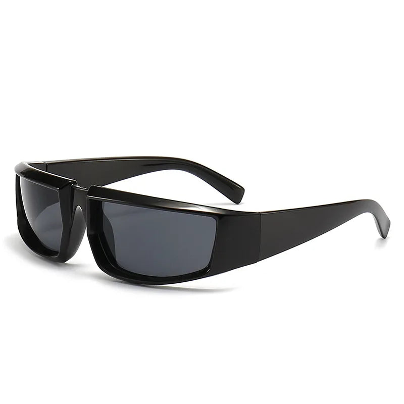Cool Punk Style Concave Sunglasses for Men and Women