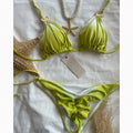 Tie Dye Split Bikini Swimwear for Women by MALEY LifeStyle