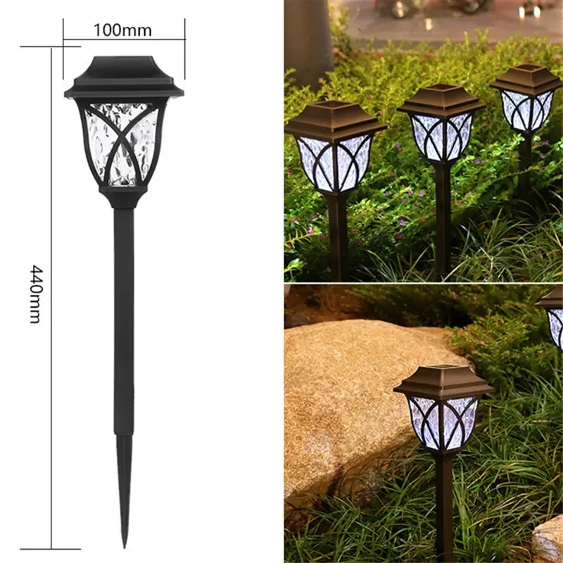 Solar Powered Garden Lanterns for Outdoor Pathway Lighting
