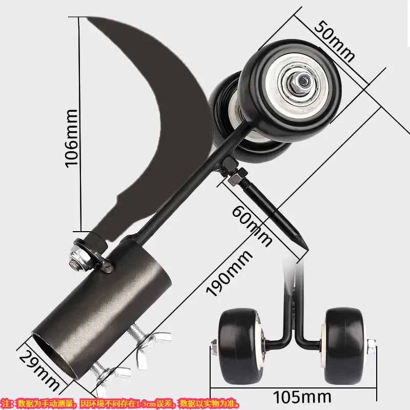 Portable Carbon Steel Weed Remover for Home Gardening