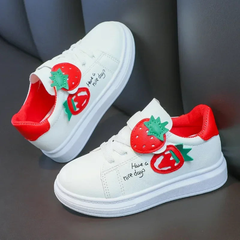 Girls Casual Sports Shoes with Soft Sole for Spring and Autumn