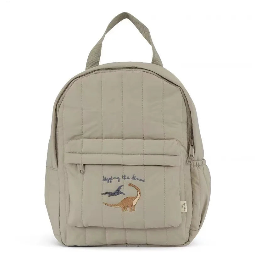 Cute Cartoon Cotton Kids Backpack for Ages 4-6
