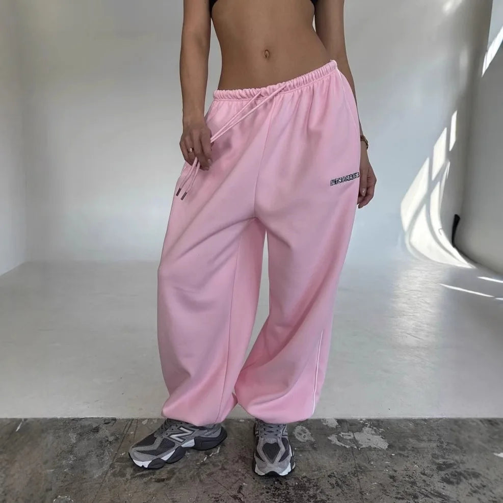 Wide Leg Stripe Trousers for Women by CONGRUN