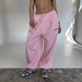 Wide Leg Stripe Trousers for Women by CONGRUN