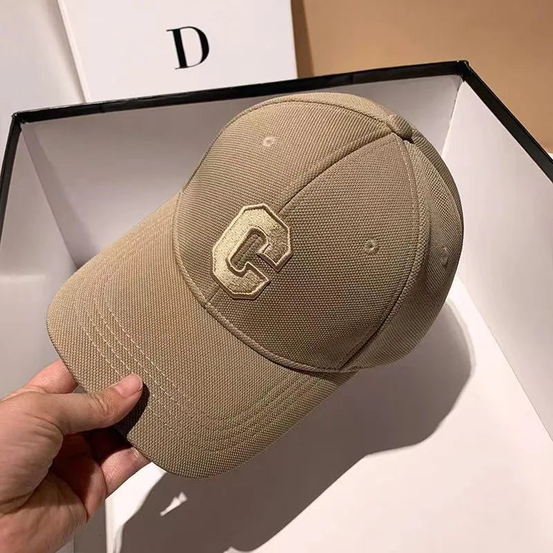 C Letter Embroidered Baseball Cap for Men and Women